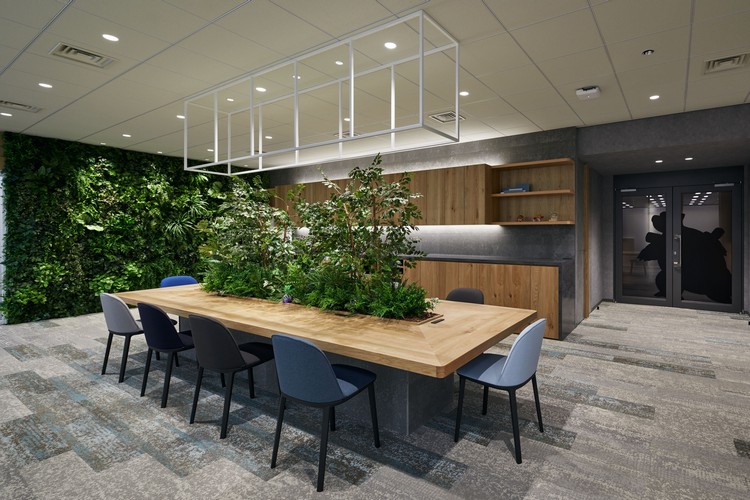 оформление стен офиса 2