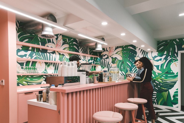 оформление стен офиса 9