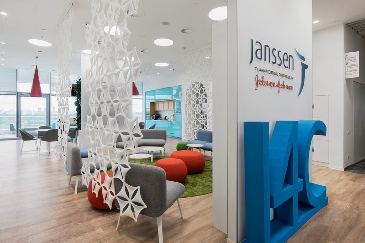 оформление стен офиса 10